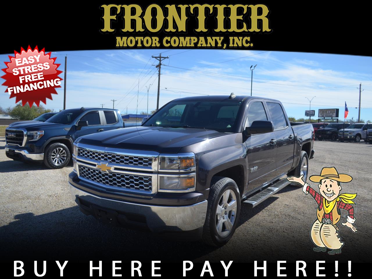 2015 Chevrolet Silverado 1500 2WD Crew Cab 143.5" LT w/1LT