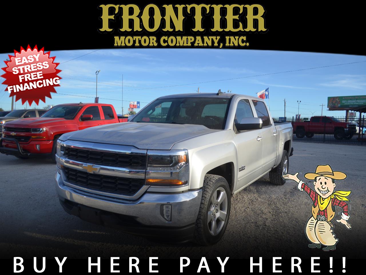 Chevrolet Silverado 1500 2WD Crew Cab 143.5" LT w/1LT 2018
