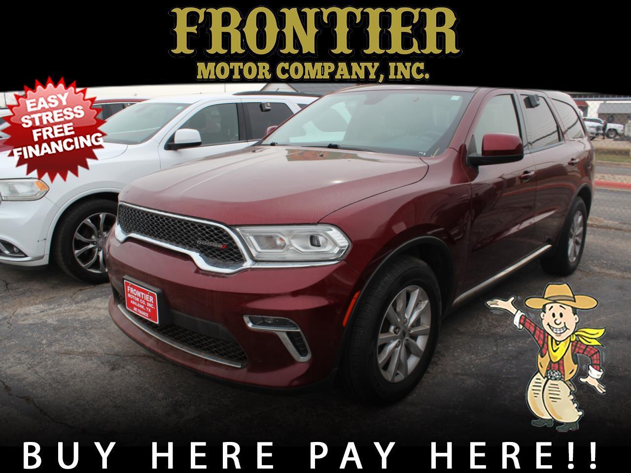 2022 Dodge Durango SXT RWD