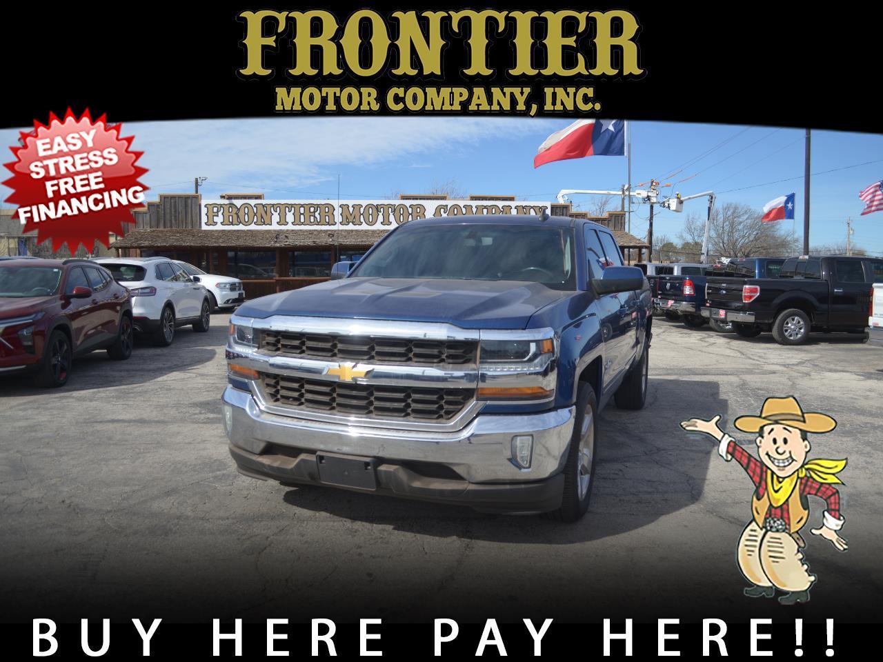 Chevrolet Silverado 1500 2WD Crew Cab 143.5" LT w/1LT 2018
