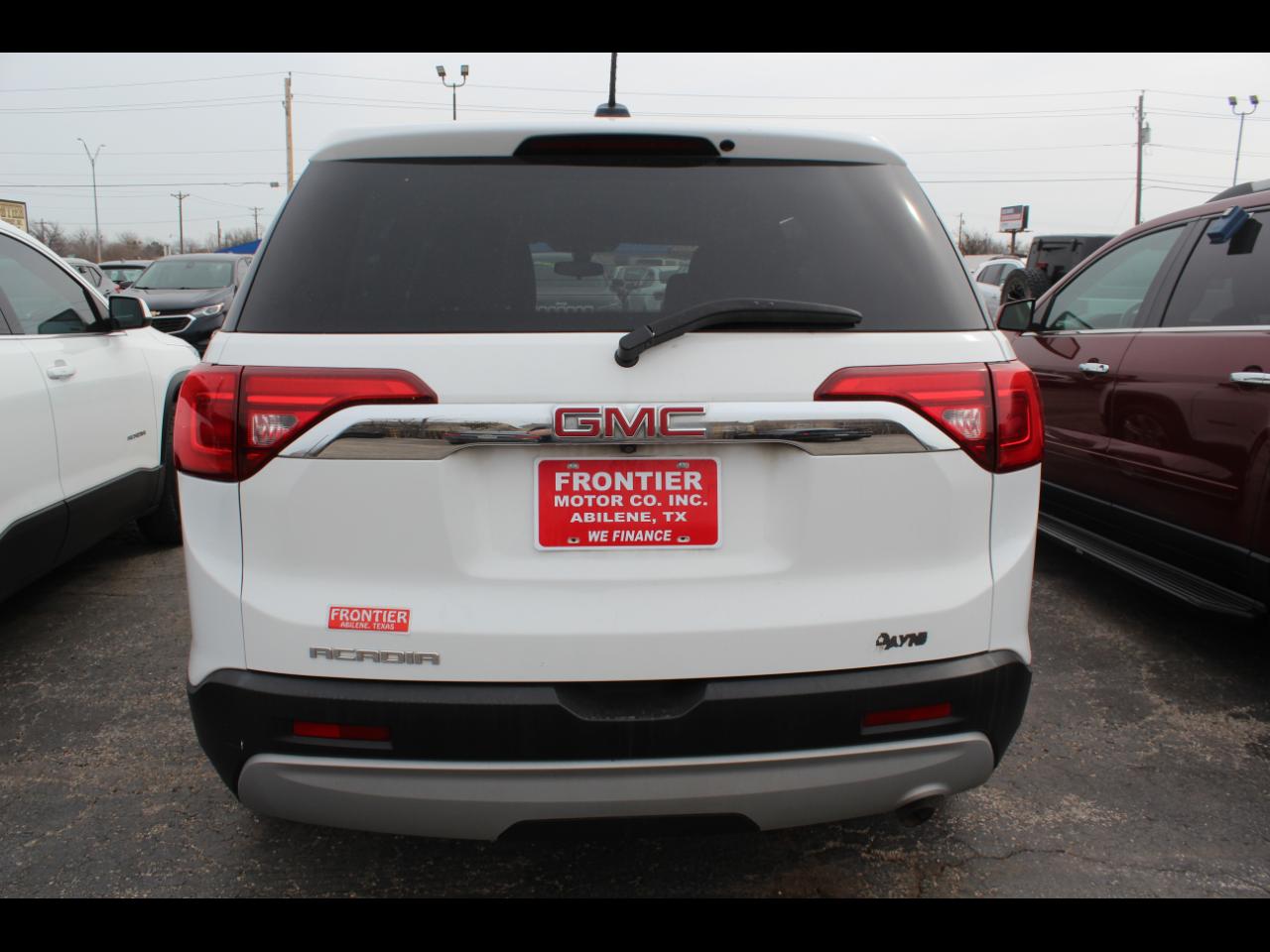 GMC Acadia FWD 4dr SLE w/SLE-1 2019