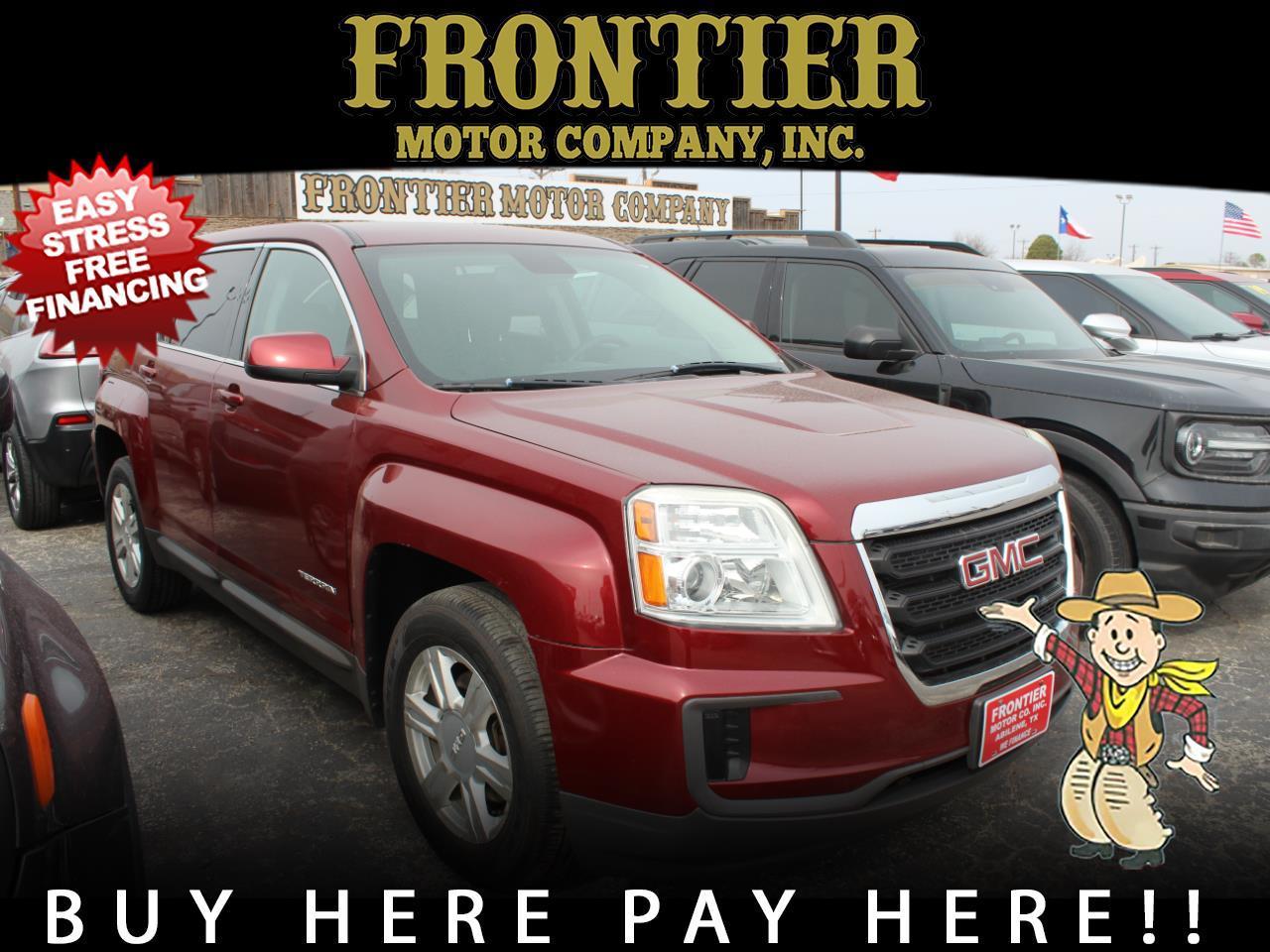 2016 GMC Terrain FWD 4dr SLE w/SLE-1