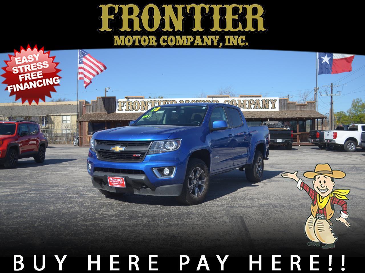 2018 Chevrolet Colorado 2WD Crew Cab 128.3" Z71