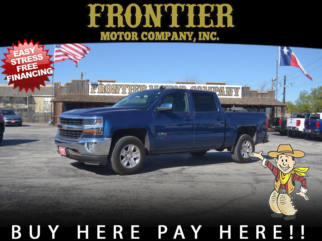 2018 Chevrolet Silverado 1500 2WD Crew Cab 143.5" LT w/1LT