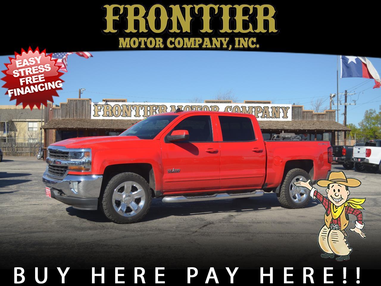 2017 Chevrolet Silverado 1500 4WD Crew Cab 143.5" LT w/1LT