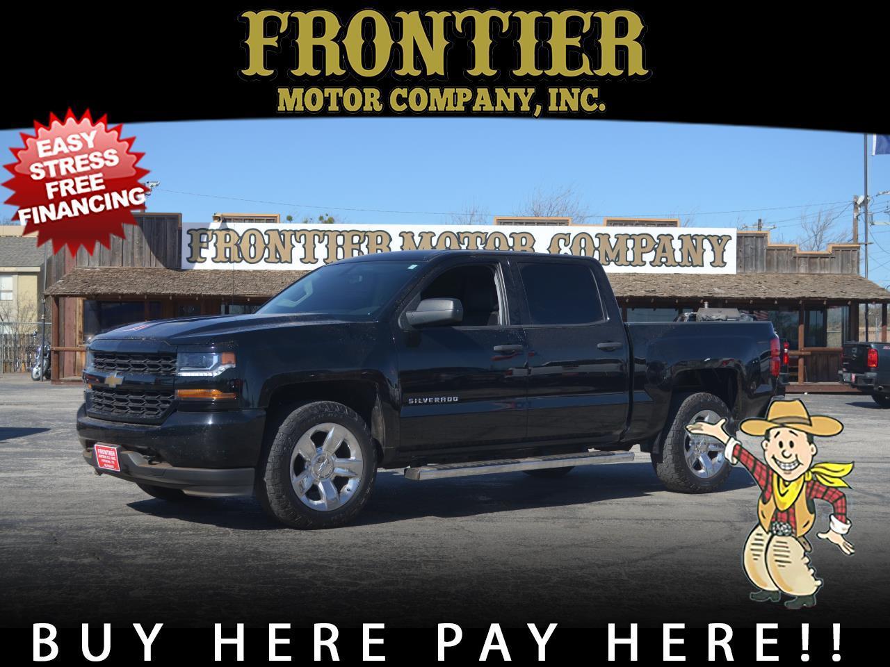 2018 Chevrolet Silverado 1500 2WD Crew Cab 143.5" Custom