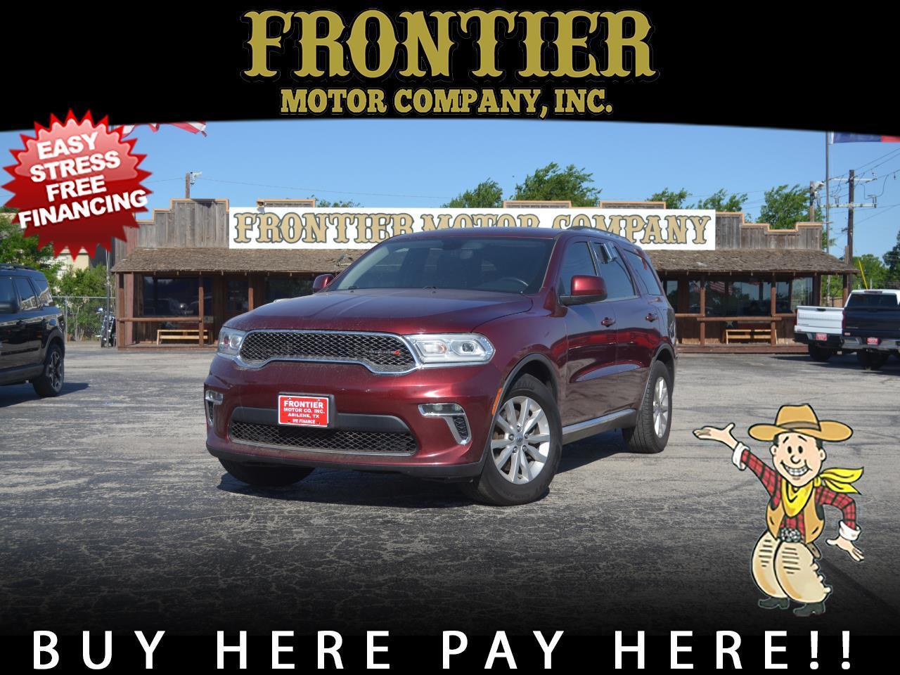 2022 Dodge Durango SXT RWD
