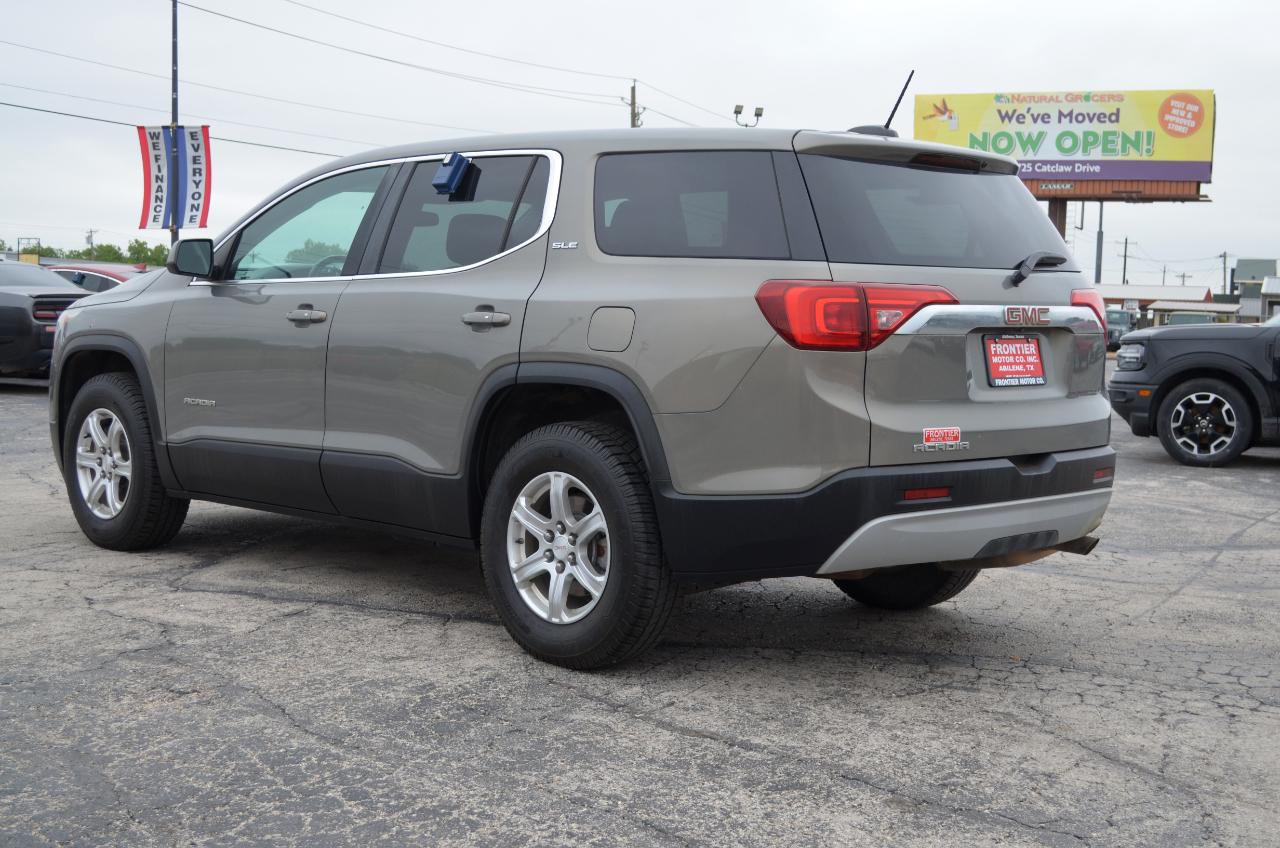 GMC Acadia FWD 4dr SLE w/SLE-1 2019