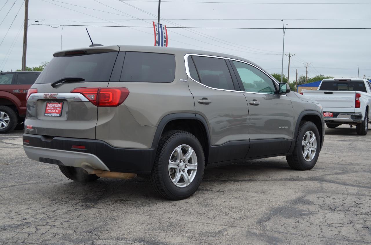 GMC Acadia FWD 4dr SLE w/SLE-1 2019