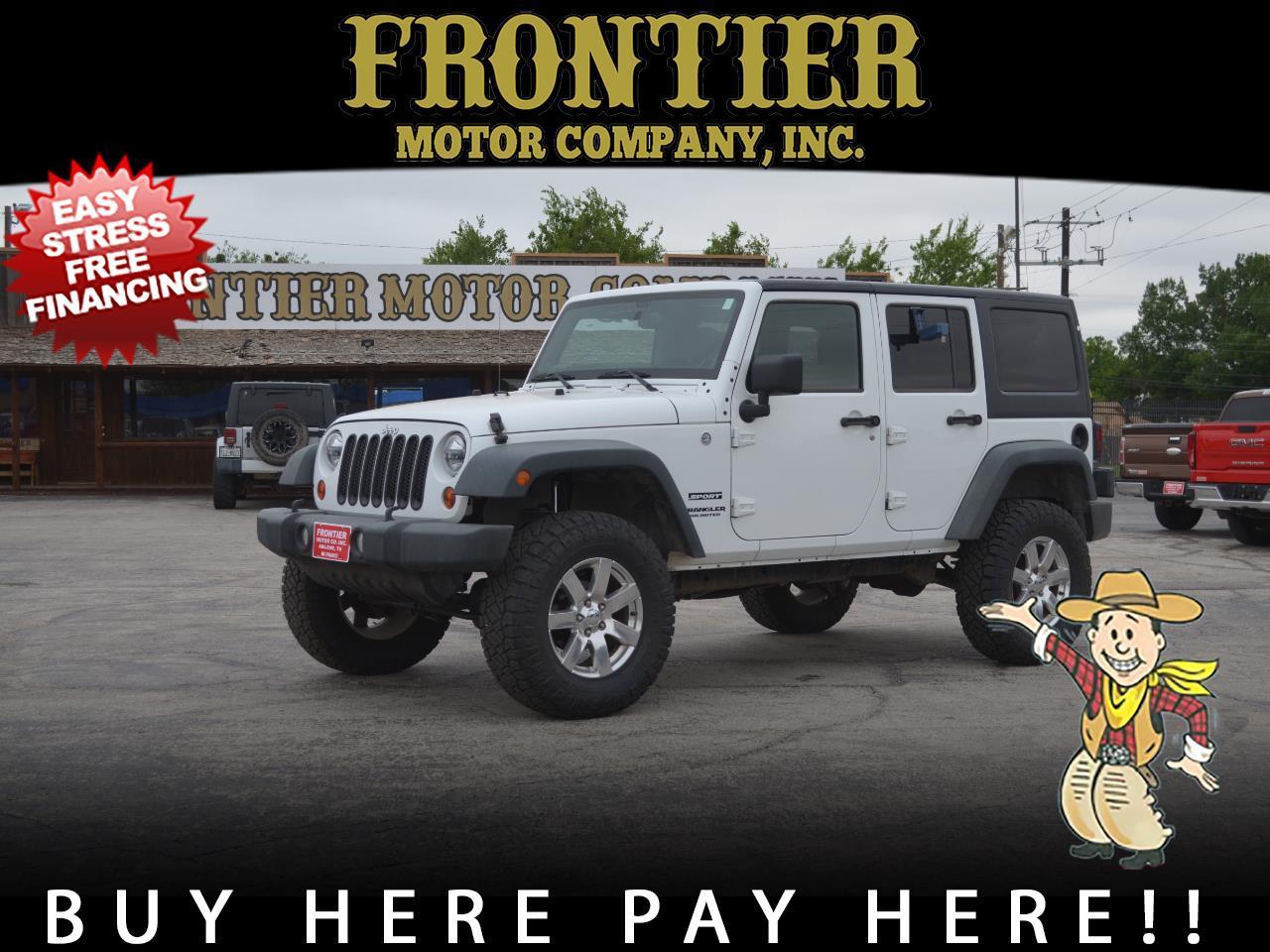 Jeep Wrangler Unlimited 4WD 4dr Sport 2013