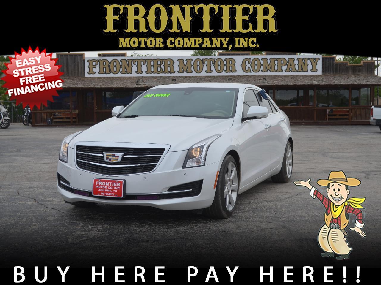 2016 Cadillac ATS Sedan 4dr Sdn 2.5L Luxury Collection RWD