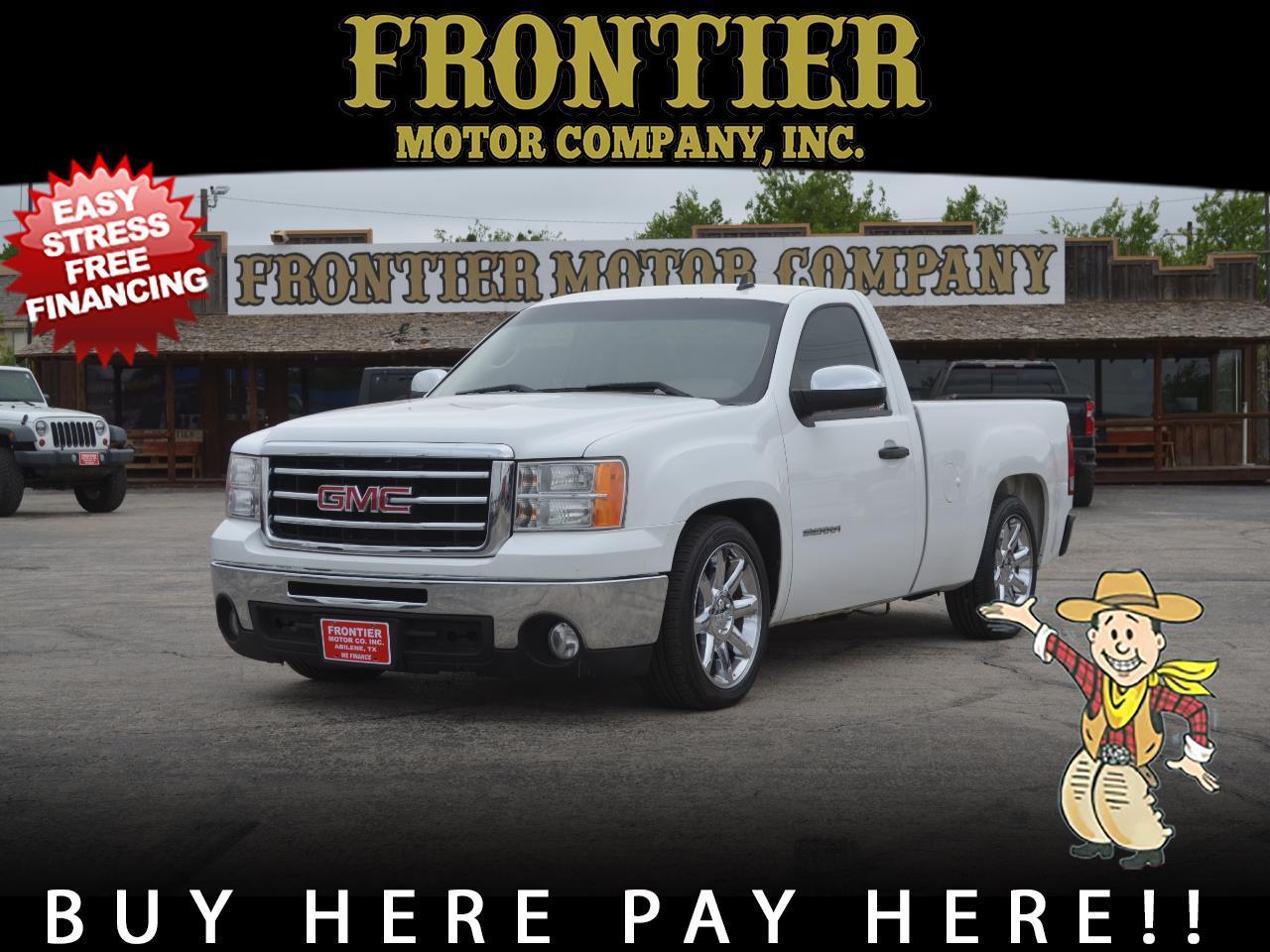 GMC Sierra 1500 2WD Reg Cab 119.0" SLE 2013