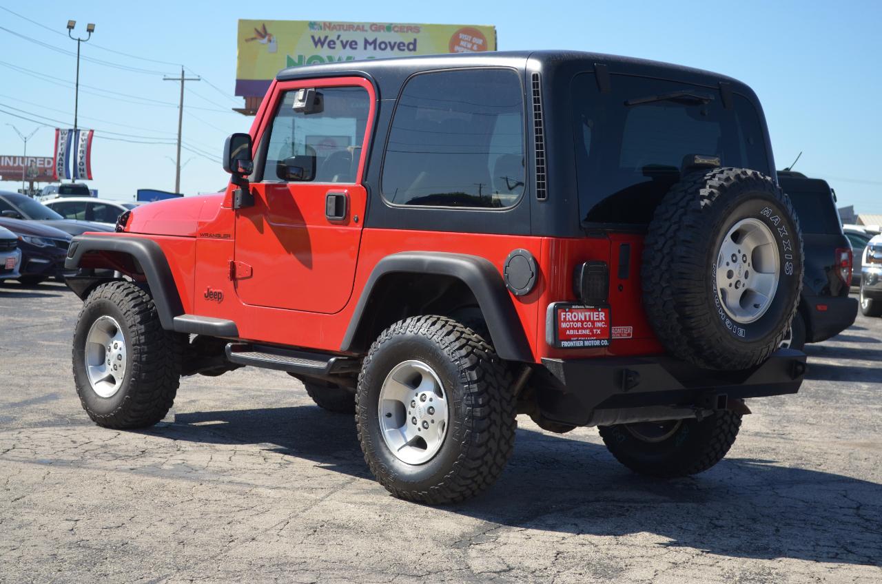 Jeep Wrangler 2dr Sport 2000