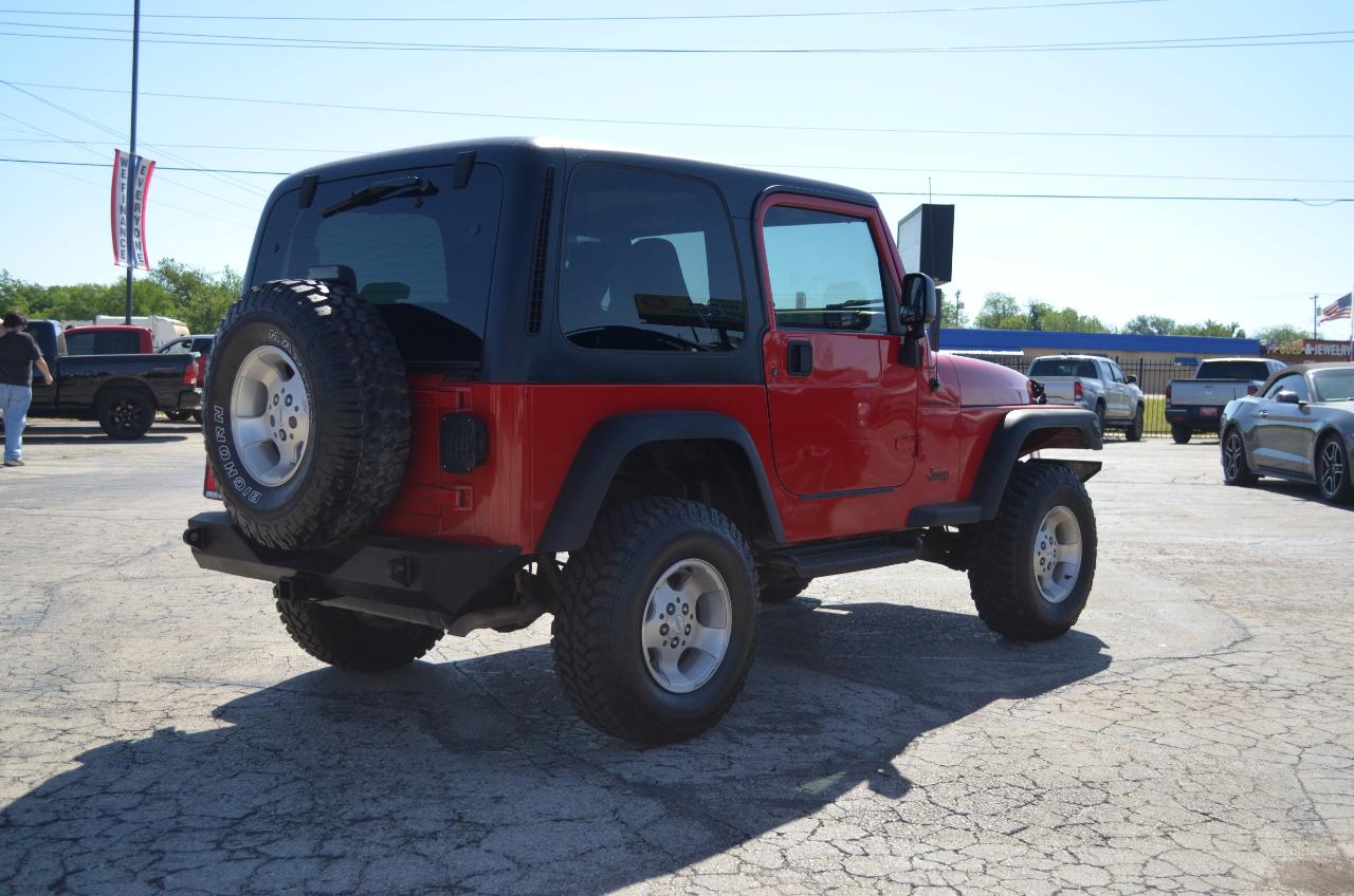 Jeep Wrangler 2dr Sport 2000