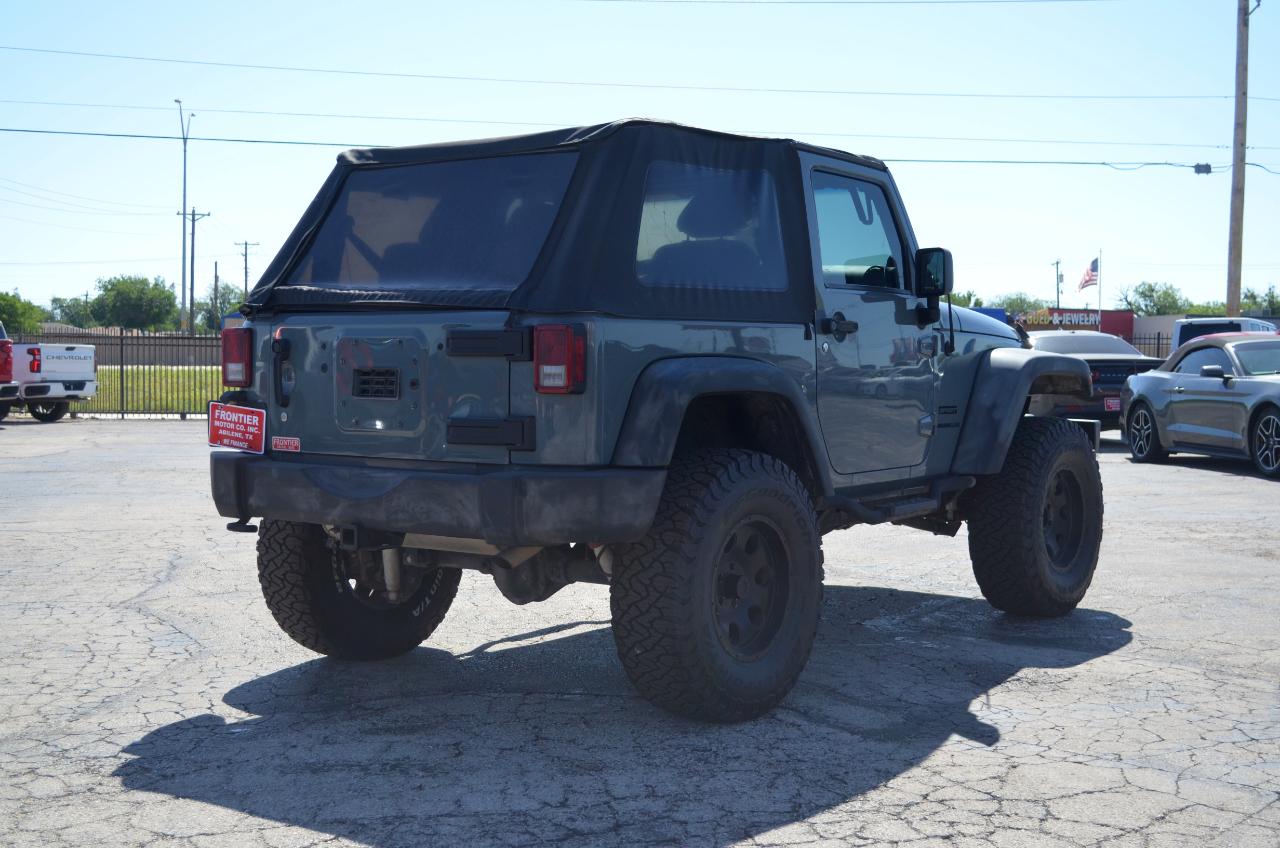 Jeep Wrangler 4WD 2dr Sport 2014
