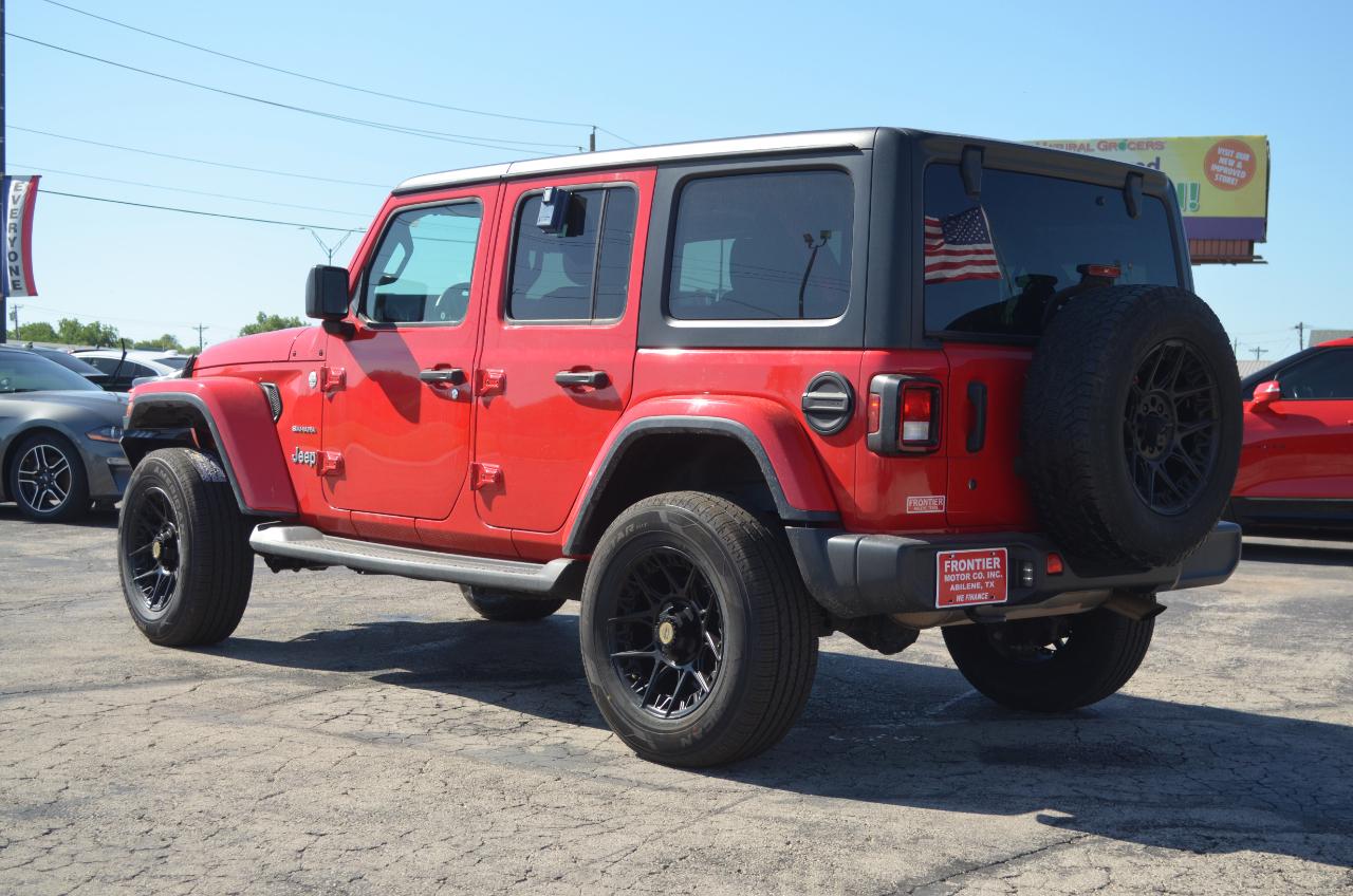 Jeep Wrangler Unlimited Sahara 4x4 2019