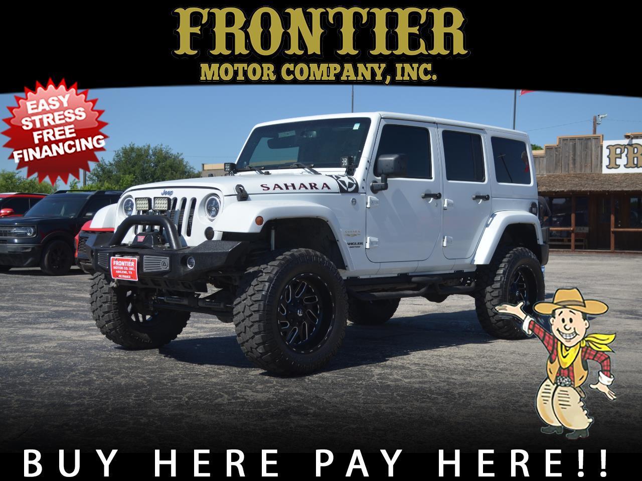 Jeep Wrangler Unlimited 4WD 4dr Sahara 2014
