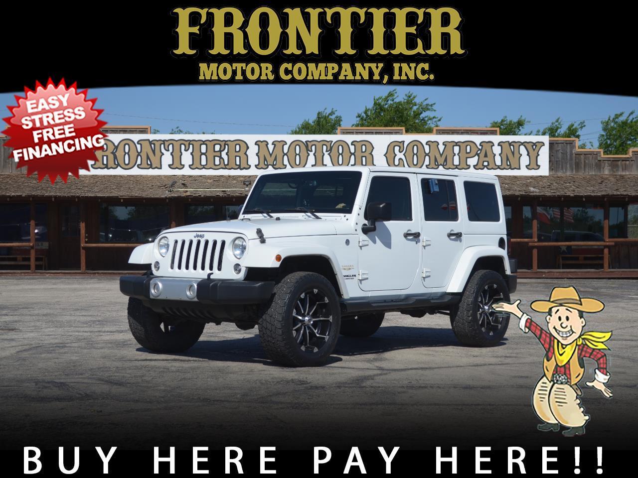 Jeep Wrangler Unlimited 4WD 4dr Sahara 2015