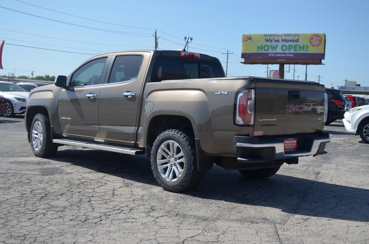 GMC Canyon 4WD Crew Cab 128.3" SLT 2016
