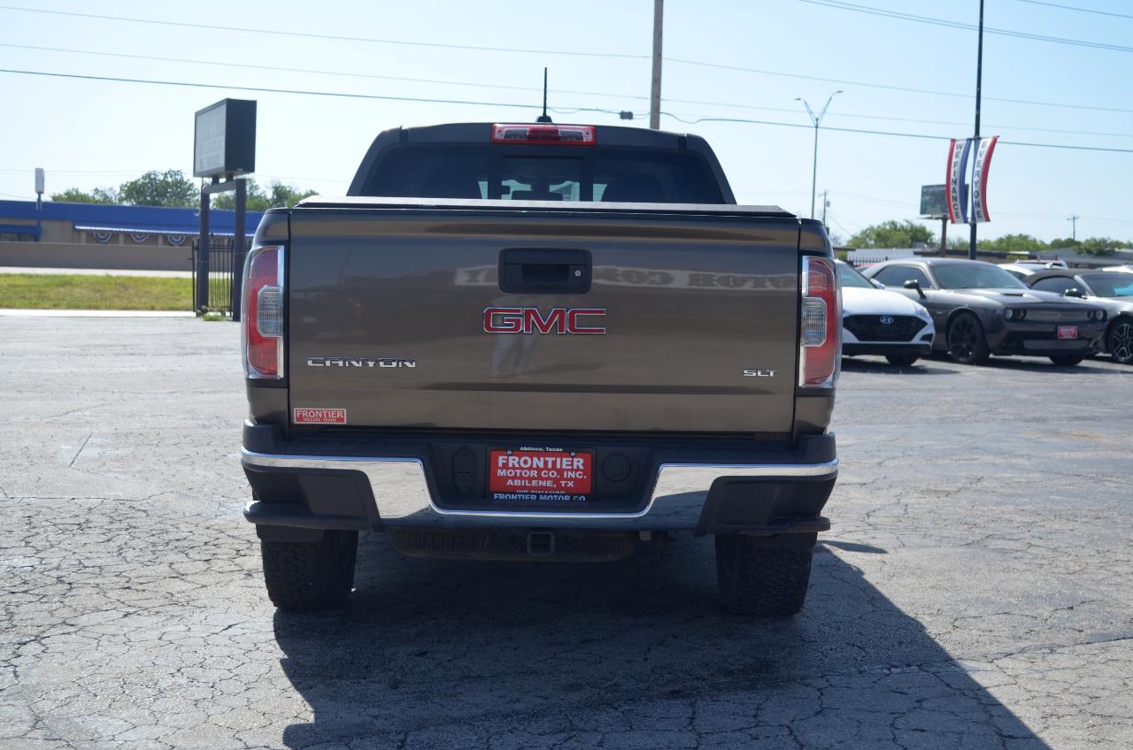 GMC Canyon 4WD Crew Cab 128.3" SLT 2016