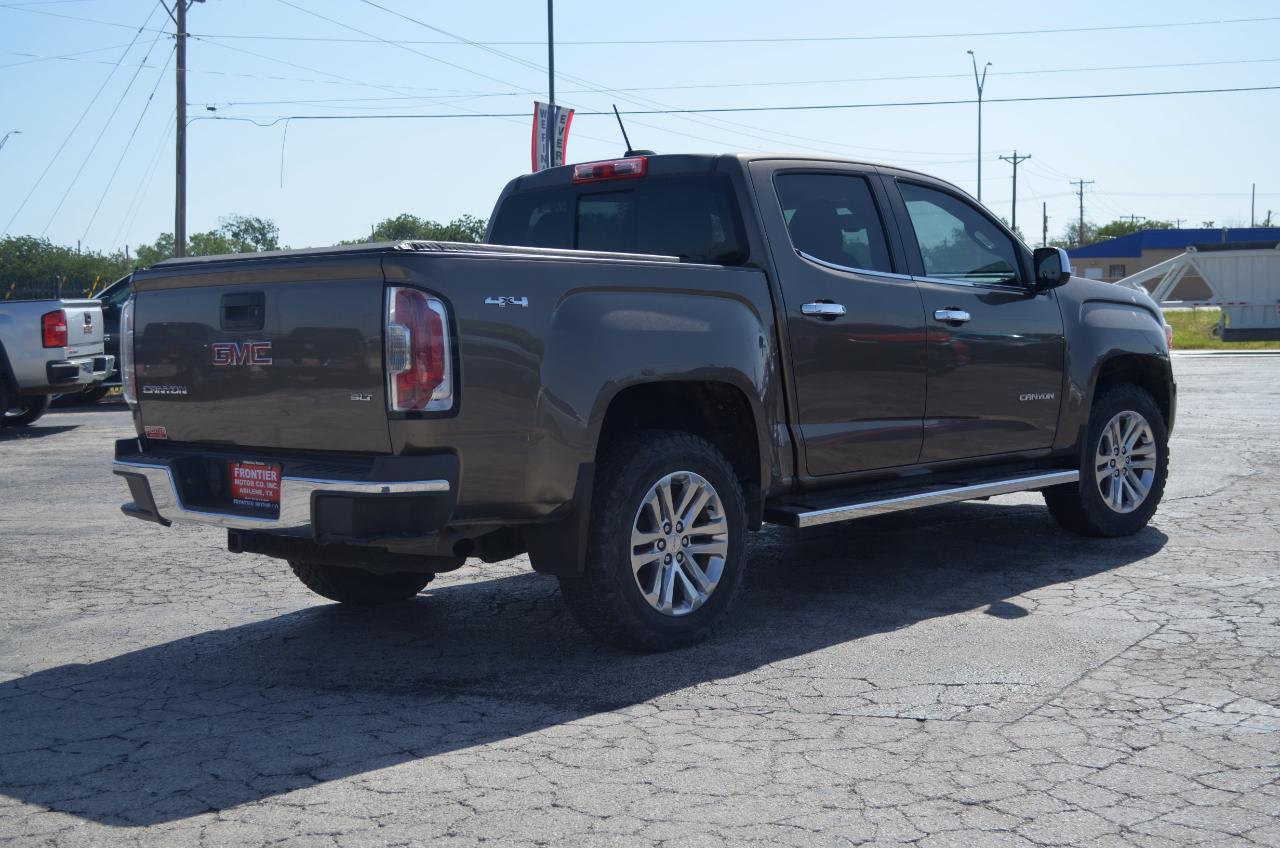 GMC Canyon 4WD Crew Cab 128.3" SLT 2016