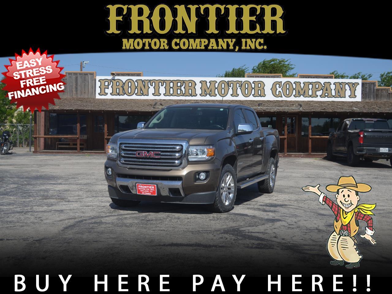 2016 GMC Canyon 4WD Crew Cab 128.3" SLT