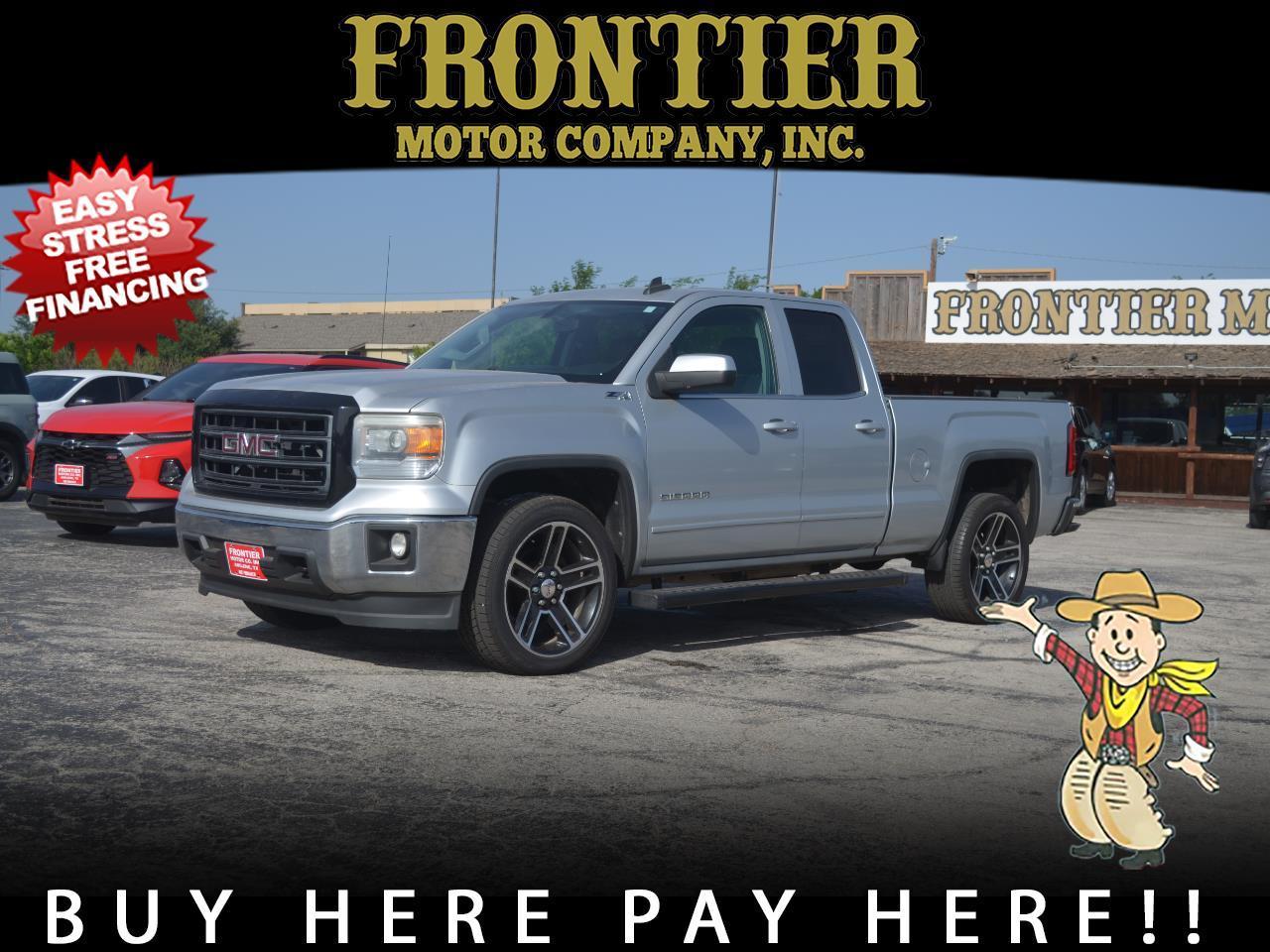GMC Sierra 1500 4WD Double Cab 143.5" SLE 2015