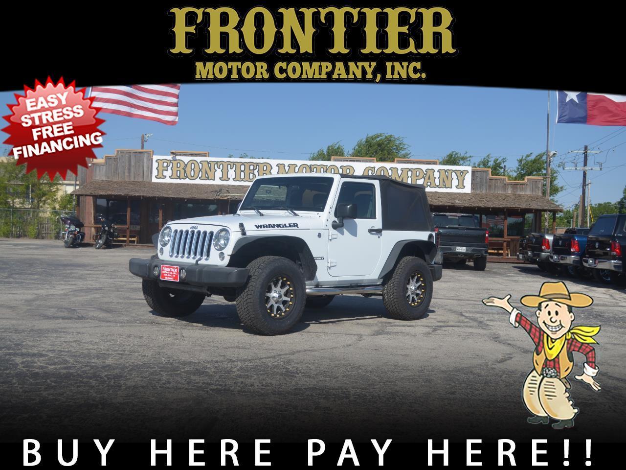 2015 Jeep Wrangler 4WD 2dr Sport