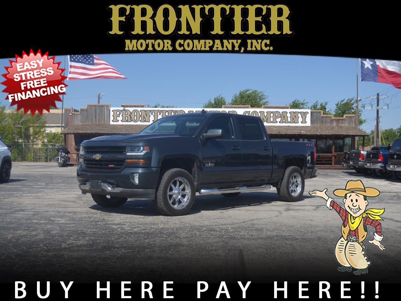 2018 Chevrolet Silverado 1500 4WD Crew Cab 143.5" LT w/2LT