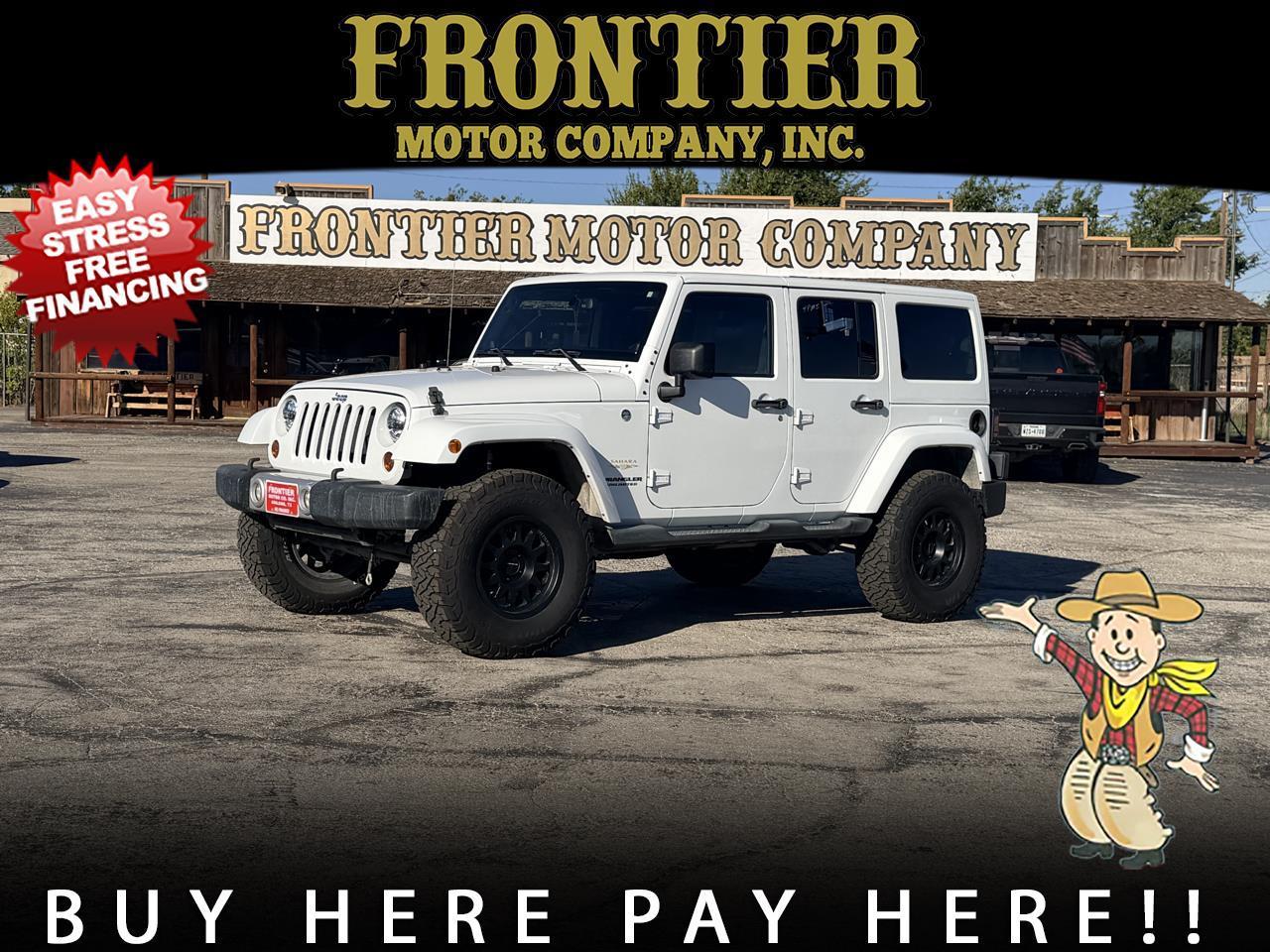 Jeep Wrangler Unlimited 4WD 4dr Sahara 2013