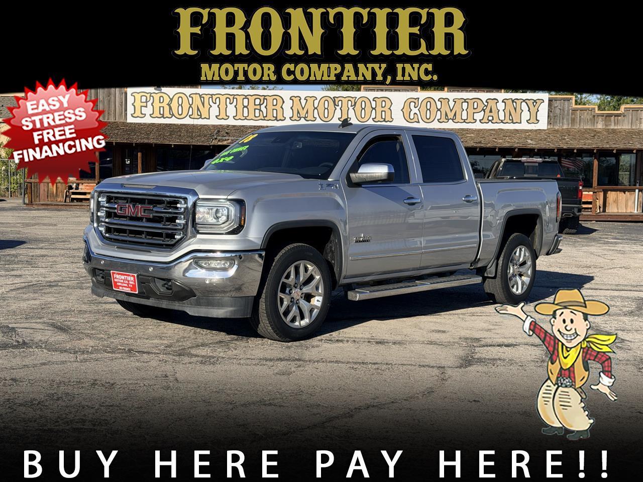 2018 GMC Sierra 1500 4WD Crew Cab 143.5" SLT