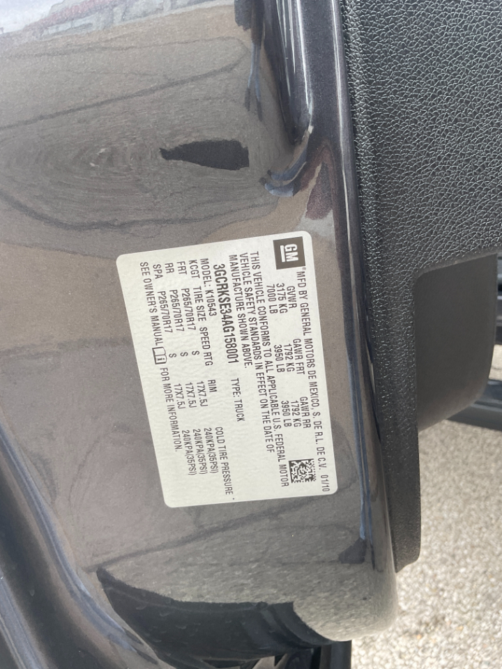 Chevrolet Silverado 1500 LT1 Crew Cab 4WD 2010 Chevrolet Silverado 1500 LT1 Crew Cab 4WD 2010