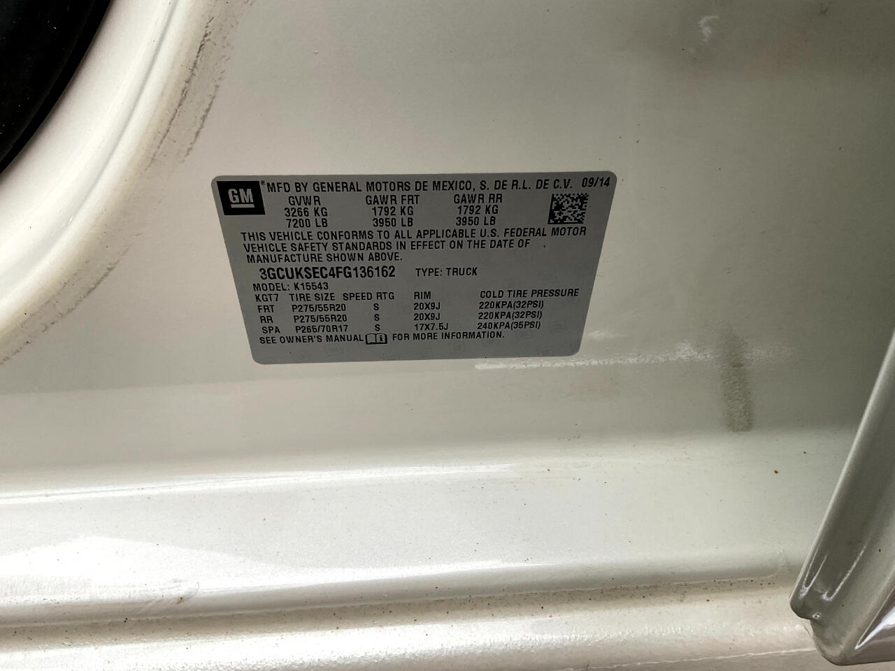 Chevrolet Silverado 1500 LTZ Crew Cab 4WD 2015