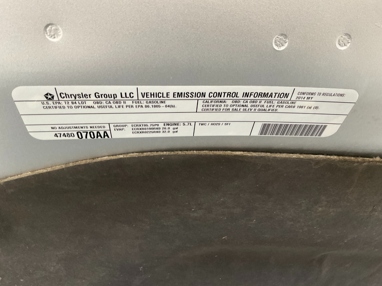 RAM 1500 Tradesman Quad Cab 4WD 2014