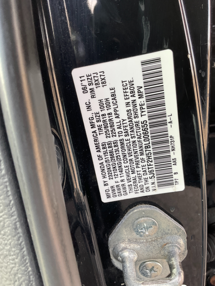 Honda Accord Crosstour EX-L 4WD 5-Spd AT w/Nav 2011