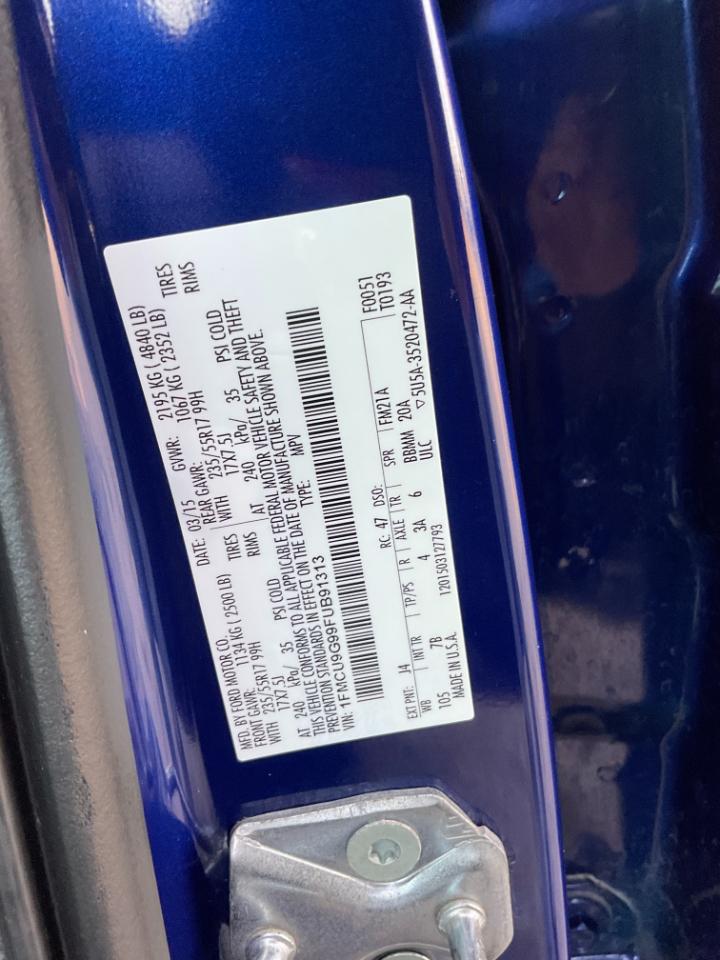 Ford Escape SE 4WD 2015