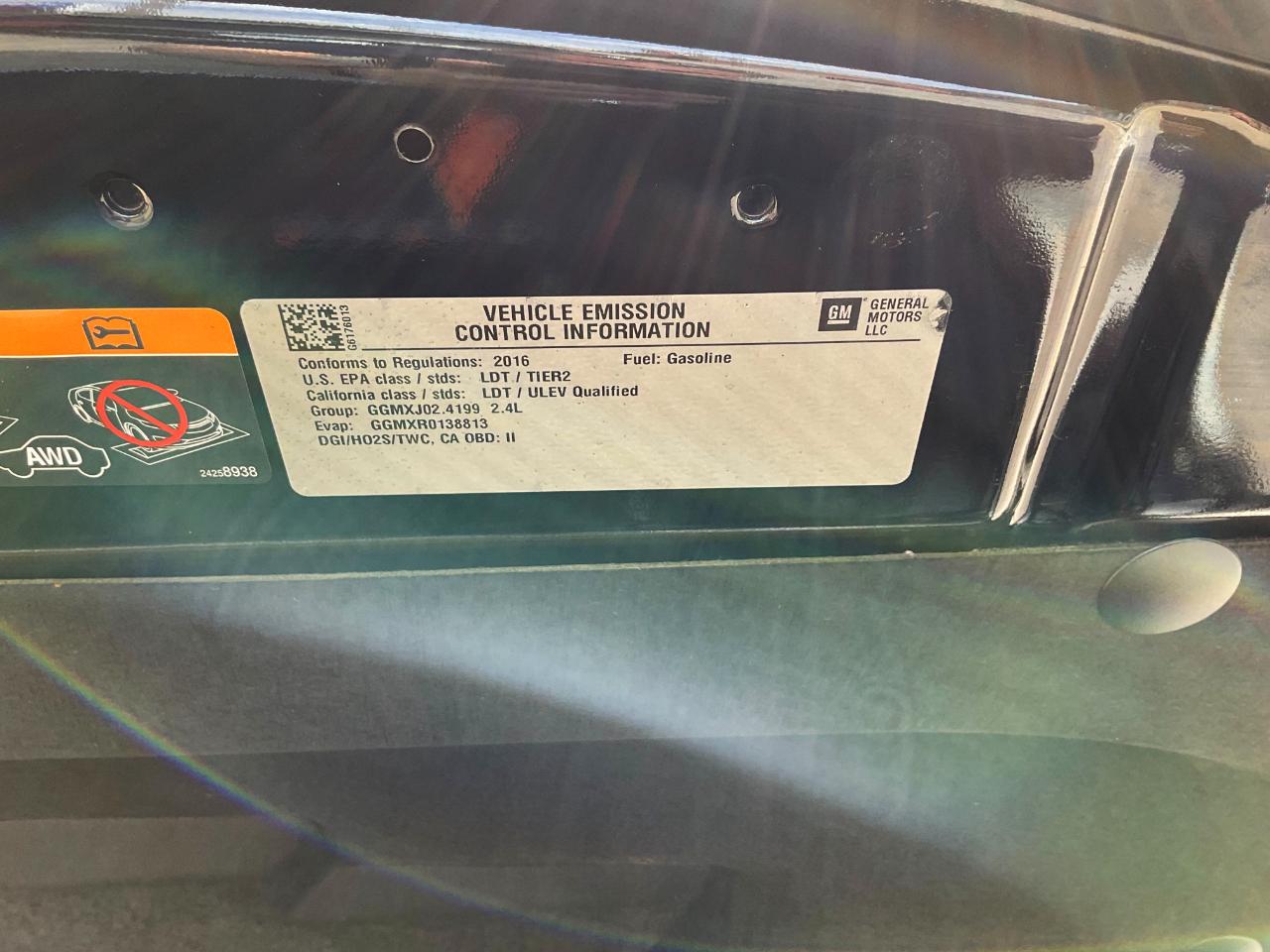 Chevrolet Equinox LS AWD 2016