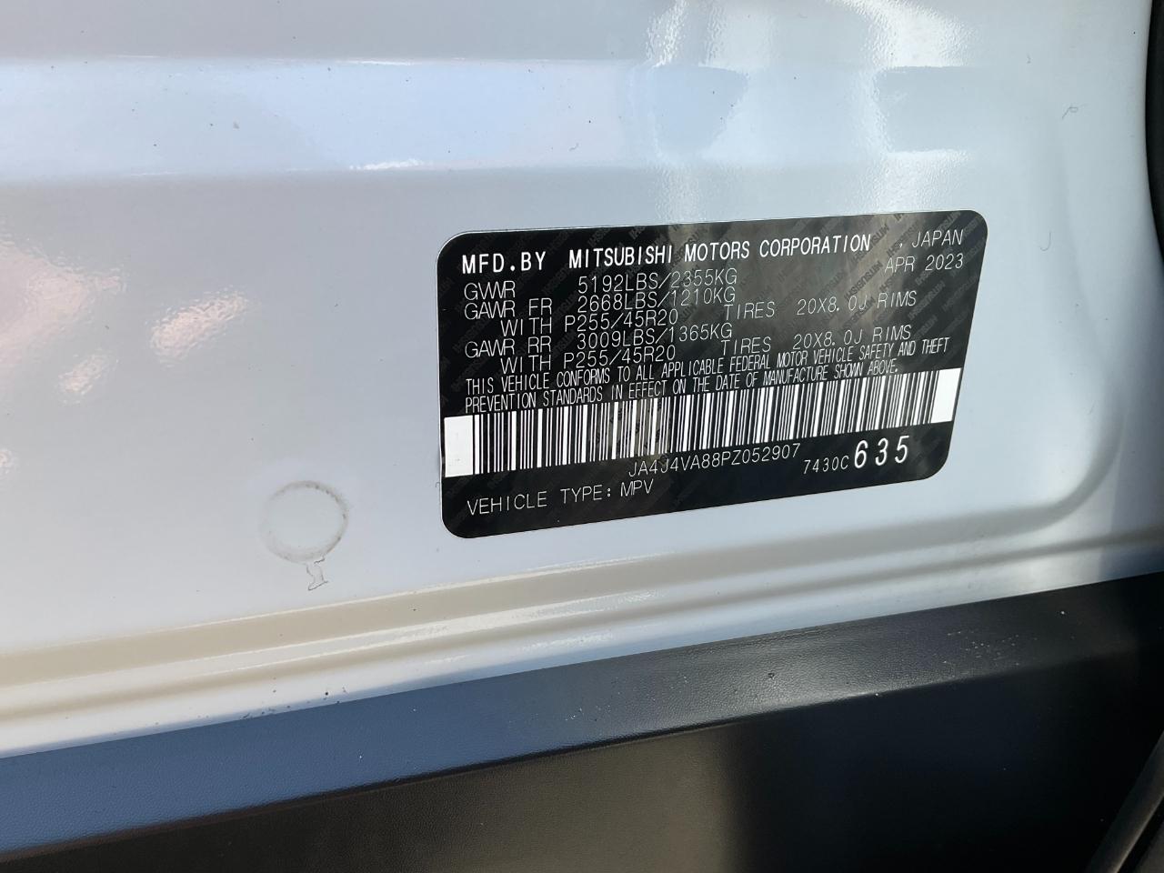 Mitsubishi Outlander SEL Black Edition S-AWC 2023