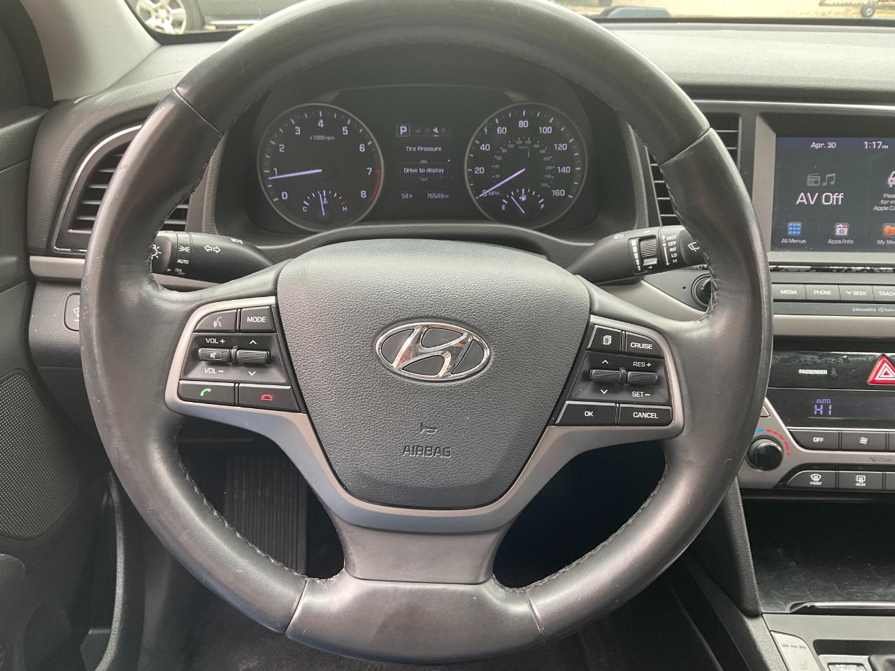 Hyundai Elantra Limited 2018