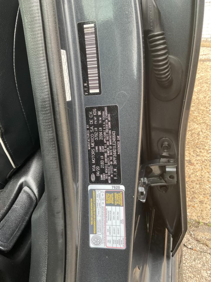 Kia Forte LXS 2020