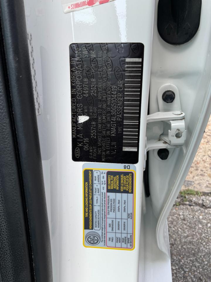 Kia Optima LX 2016