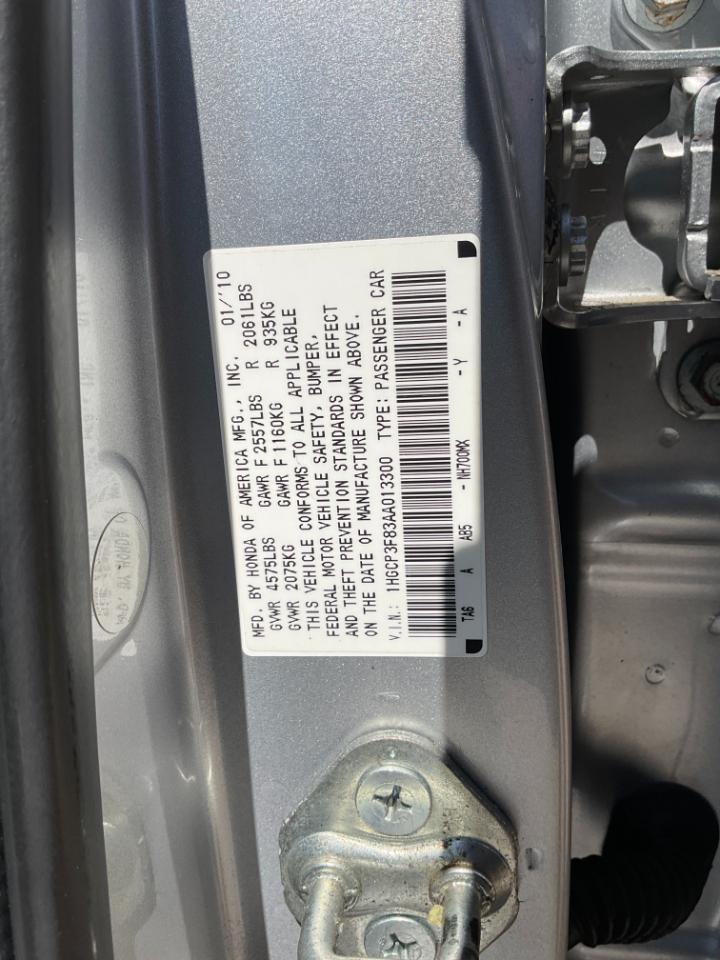 Honda Accord EX-L V-6 Sedan AT 2010