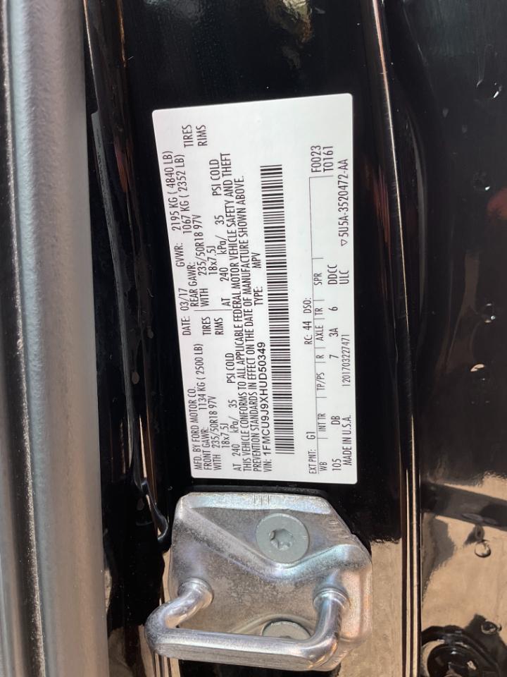 Ford Escape Titanium 4WD 2017