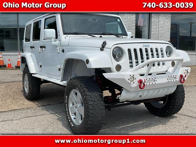 White 2015 Jeep Wrangler SUV / Crossover Four-Wheel Drive Automatic