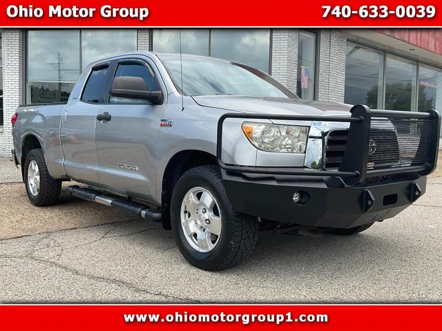 Silver 2008 Toyota Tundra Pickup Truck Four-Wheel Drive Automatic