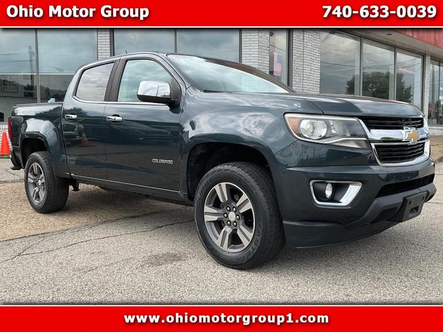 Gray 2017 Chevrolet Colorado Pickup Truck Four-Wheel Drive Automatic