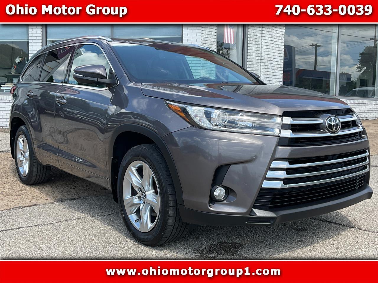 2017 Toyota Highlander Limited AWD V6