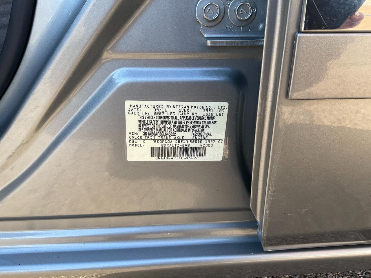 Nissan Sentra 2.0 2012