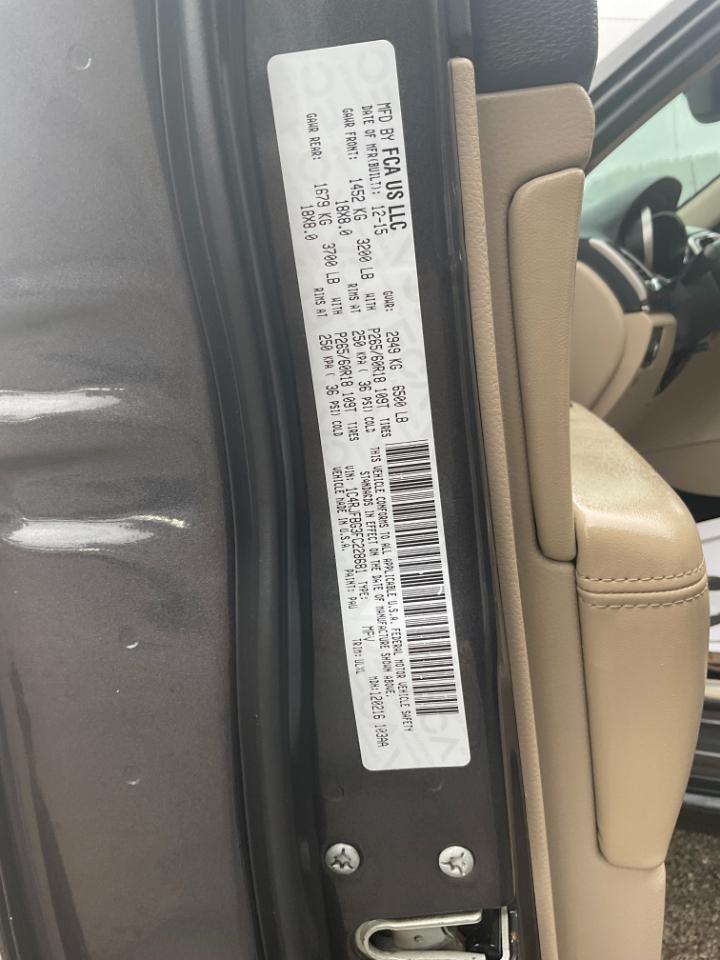 Jeep Grand Cherokee Limited 4WD 2015