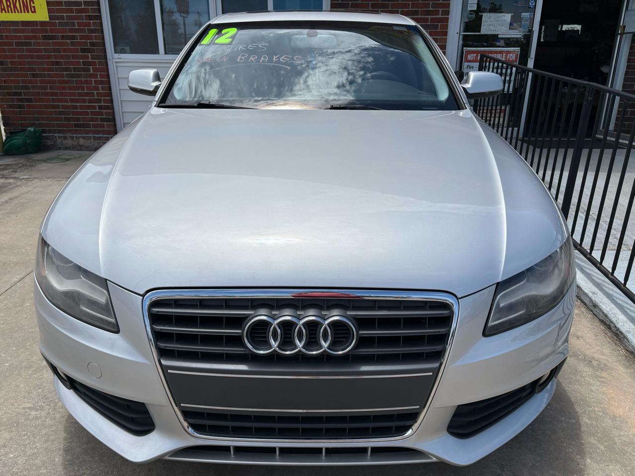 2012 Audi A4 2.0 T Sedan FrontTrak Multitronic